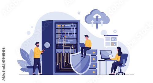 Understanding network infrastructure and data security protocols for modern enterprises.