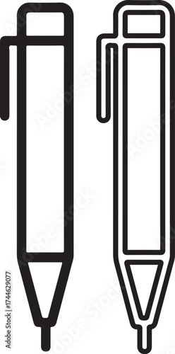 Abstract geometric shapes and lines in silhouette