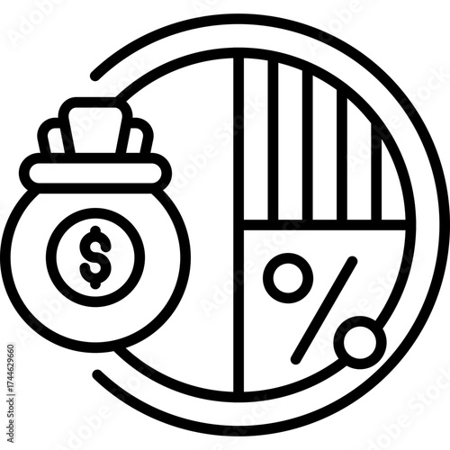 Profit Margin Icon