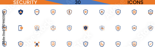 Collection of security and privacy icons representing protection and safety concepts vector Free Download Collection of security and privacy icons representing protection and safety concepts vector - GFXLoad