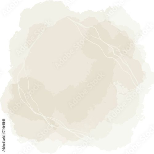 Soft watercolor wash with delicate pastel hues creating a gentle effect.