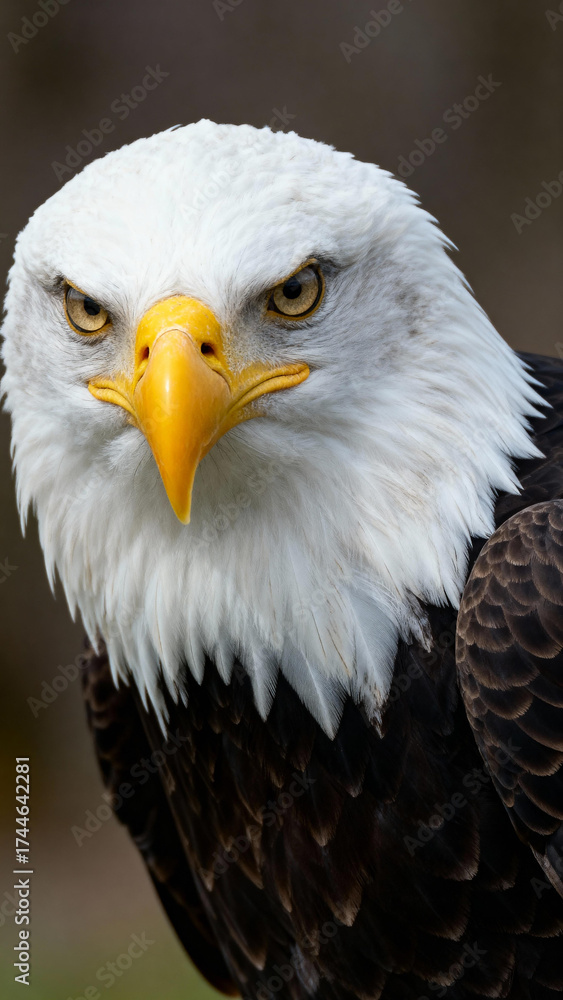 Obraz premium american bald eagle