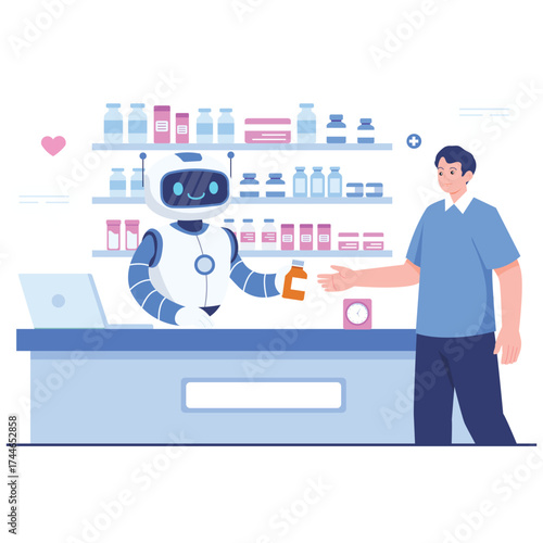 Robotik Medical Illustration