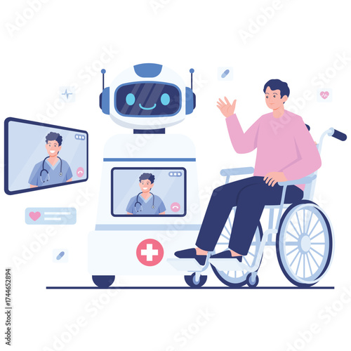 Robotik Medical Illustration