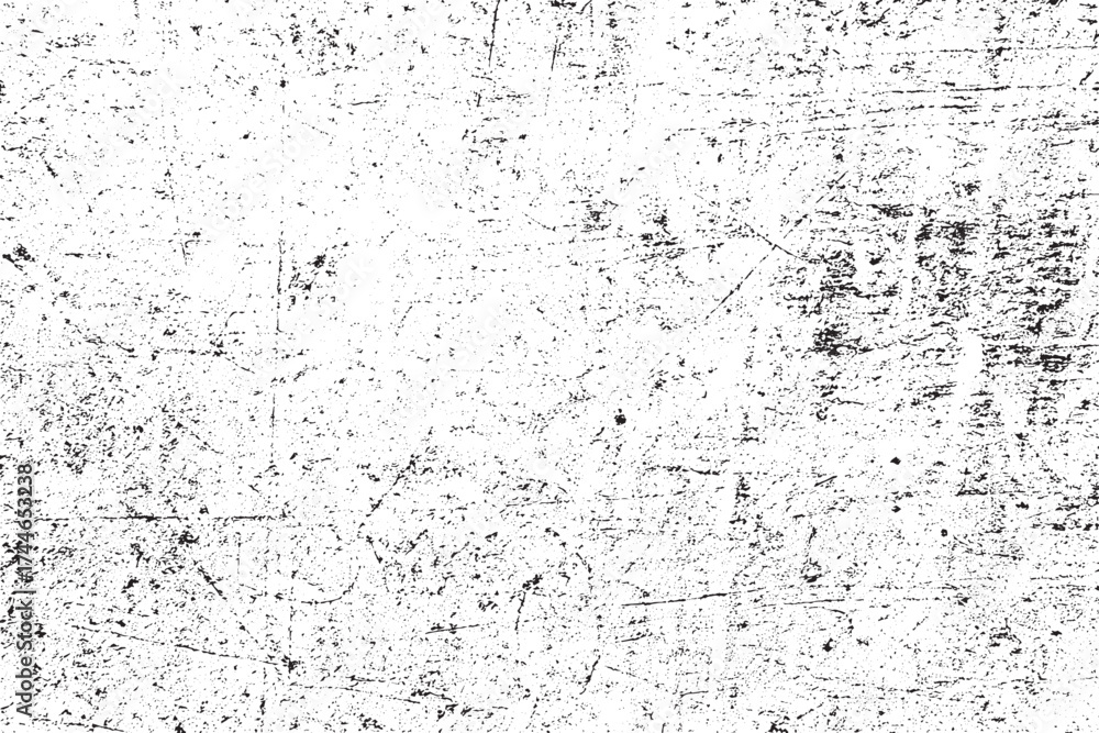 Fototapeta premium Heavy Grunge Distressed Black and White Texture Overlay