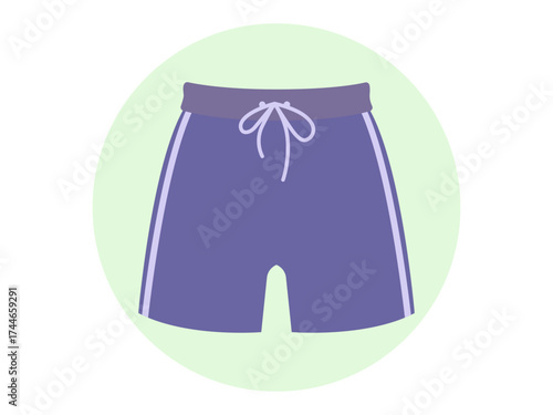 Boxers icon. Fashion symbol icon vector. Solid vector icons. Flat illustration concept.
