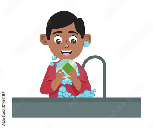 children in various situations