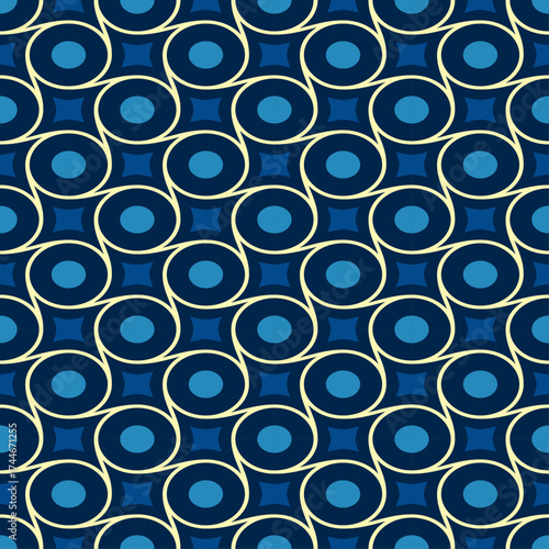 seamless pattern geometric vector design