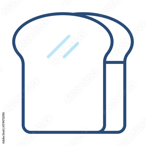 Carbohydrate Icon Color Outline Style. Vector Illustration Design