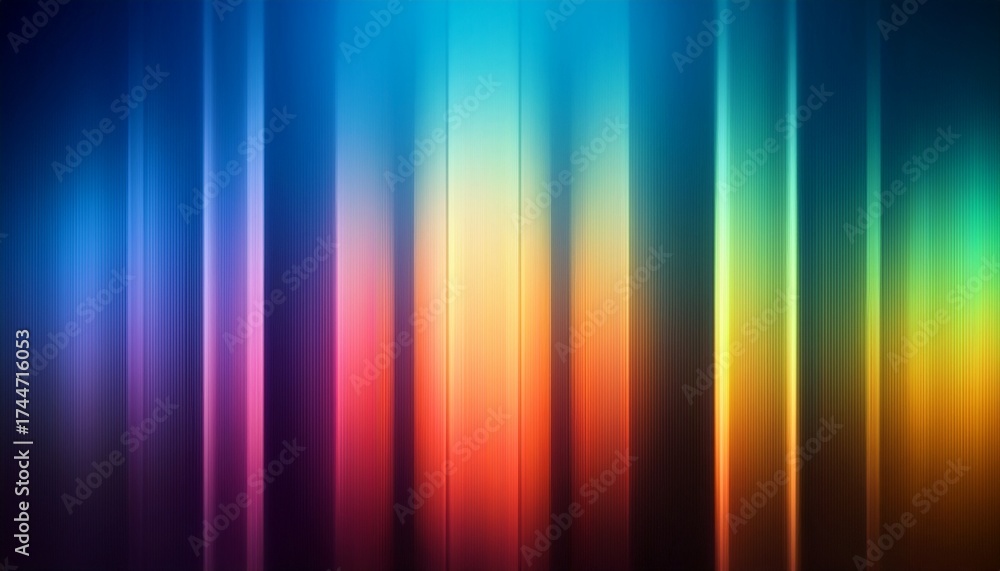 Fototapeta premium Blurred Light Colorful Gradient And Vertical Picture