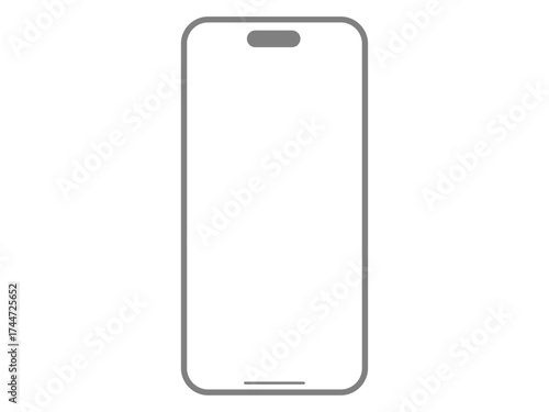 スマートフォンのマーク（スマホアイコン）