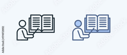 Lesson Multiple Style Icon Collection