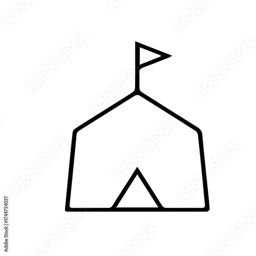 Tent icon