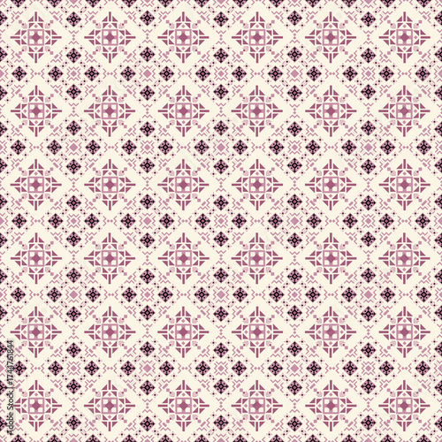 seamless floral pattern ,thai art style  design for carpet,curtain,clothing,fabric,wrapping paper,tiles,textiles,batik,texture and wallpaper.Vector background.
