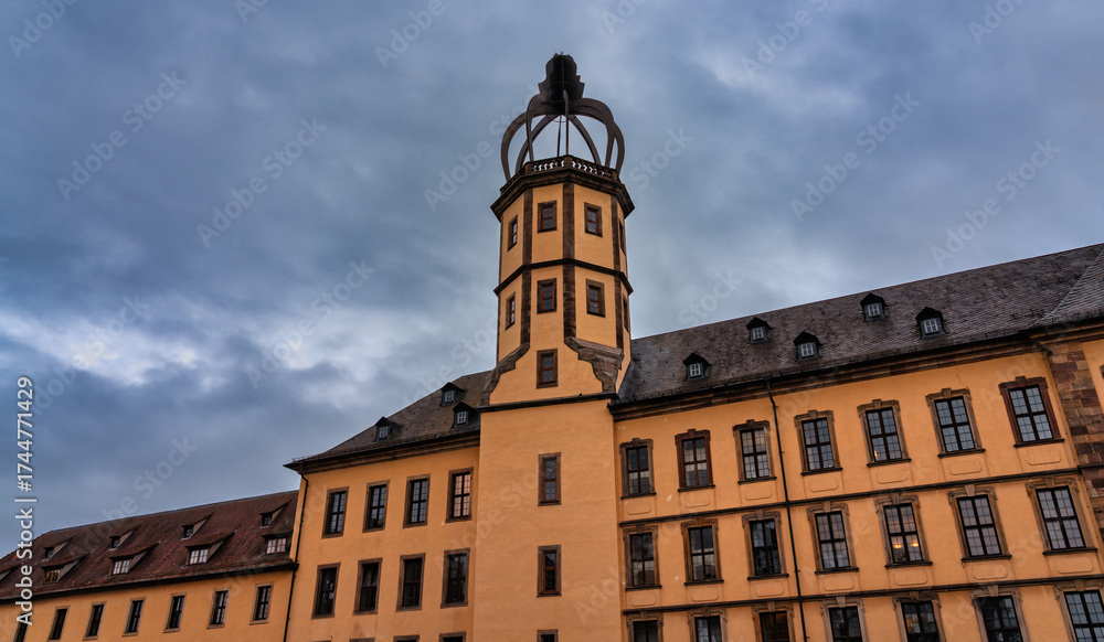 Fototapeta premium Stadtschlosskrone in Fulda