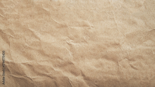 Brown paper textured as background