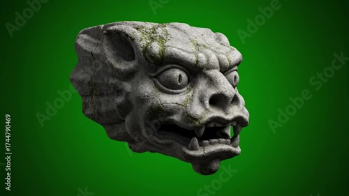 skull of the head of a woman