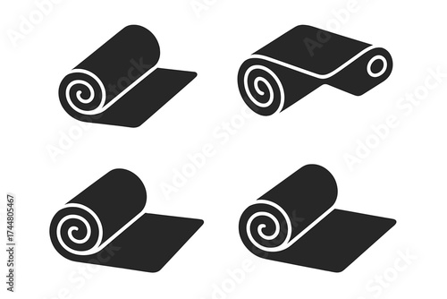 Person Sitting Drinking Coffee Icon Vector, Relaxing Break Time Illustration, Minimalist Transparent Background, Vector Set for Leisure and Lifestyle Concepts