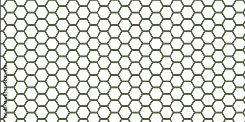 Black and gray chain link fence pattern texture design with geometric hexagon mesh metal grid illustration