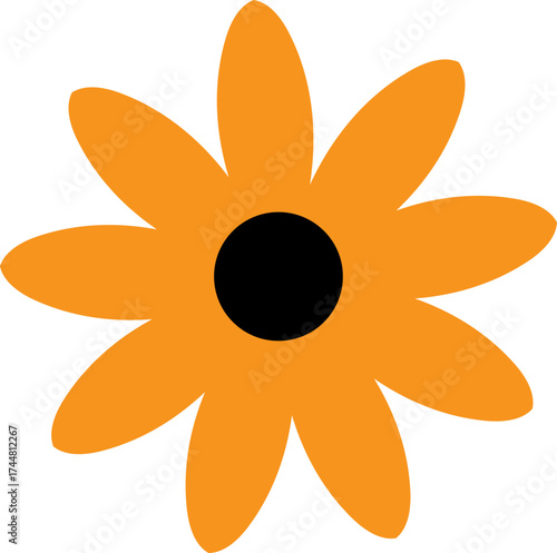 Flower vector Flower icon flower shape icon