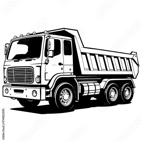 Modern dump truck design