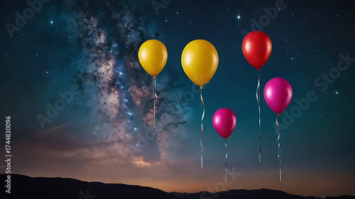 Colorful Balloons with beautiful Design