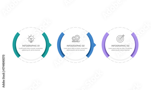 2 Step Business Infographic Timeline Template for Strategy and Goals. Comparison, Banner, Brochure and Plan. Vector illustration.