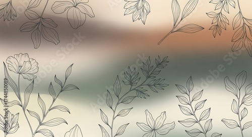 Botanical Line Harmony