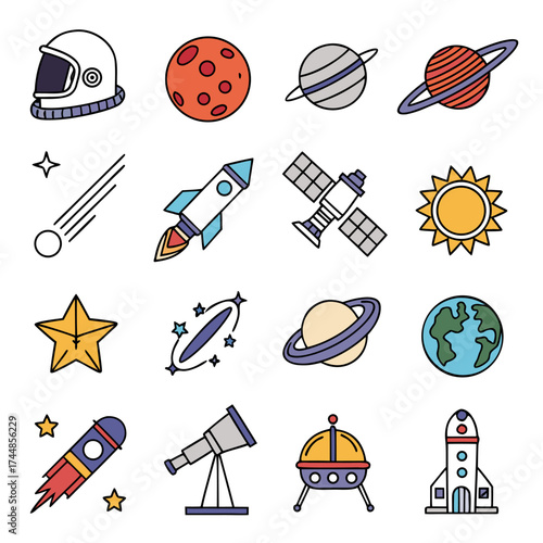 Space Icon Grid
