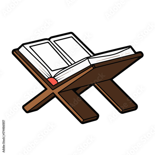 Quran vector illustration