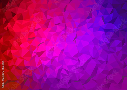 abstract colorful low poly background, abstract geometric background, abstract triangle background