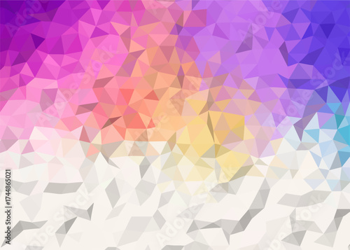 abstract colorful low poly background, abstract geometric background, abstract triangle background