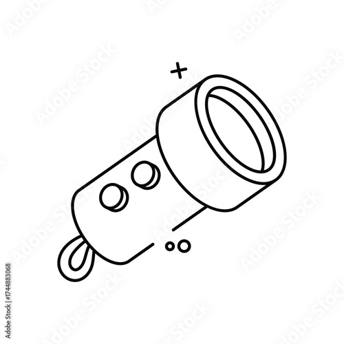 Torch Icon vector