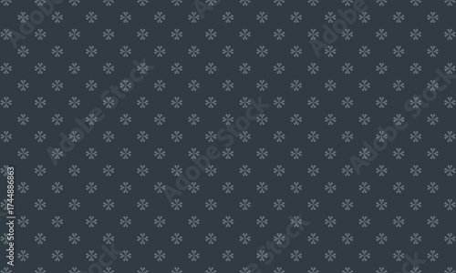 
Floral decorative seamless pattern background. Black pattern background.