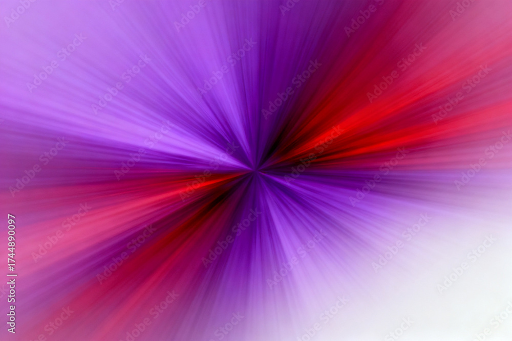 Fototapeta premium Abstract radial color burst
