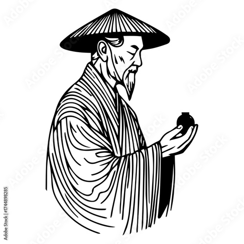 Wise Man with Jar