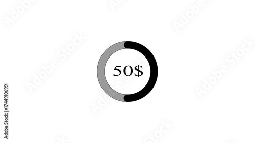 Wallpaper Mural circle Loading animation on a white background. Torontodigital.ca