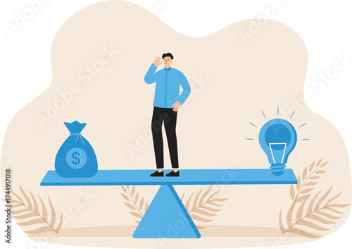 fund raising and venture capital, selling business or merger agreement concept
