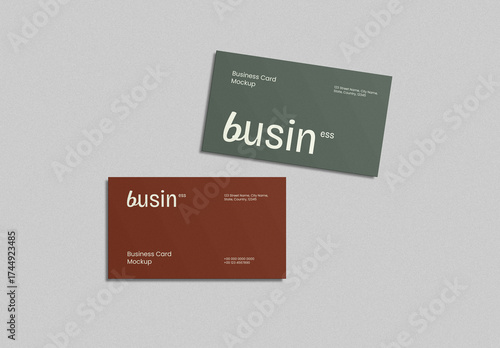 Modern Business Card Mockup Template