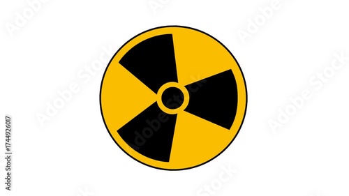 3d radioactive symbol