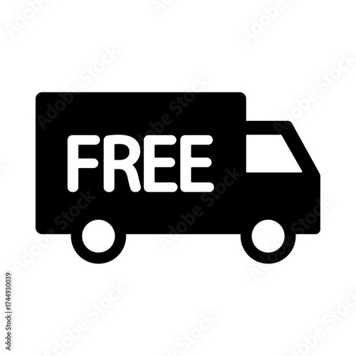 An illustration of a black discount or sale icon on a white background.
