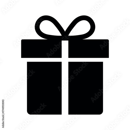 An illustration of a black discount or sale icon on a white background.