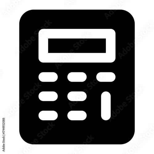 calculator icon for illustration