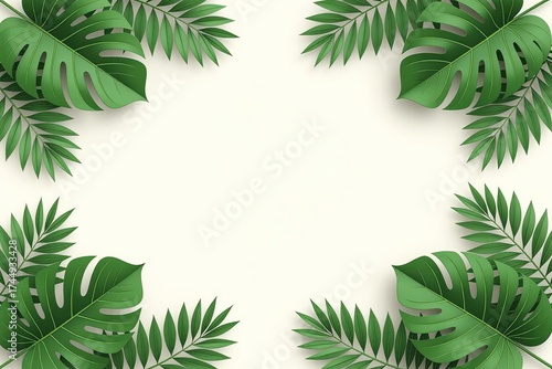 Tropical Leaves Wallpaper