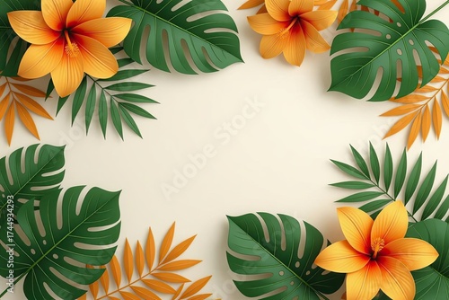 Tropical Leaves Wallpaper