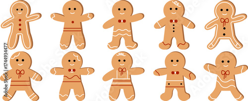 Gingerbread Cookies Illustration