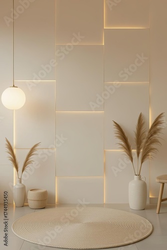 modern living room background