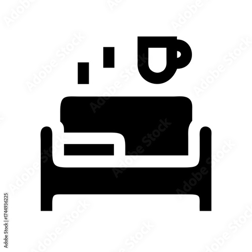 Relaxation icon representing rest and leisure time