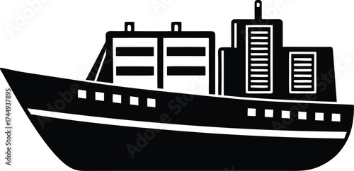  Freight ship icon