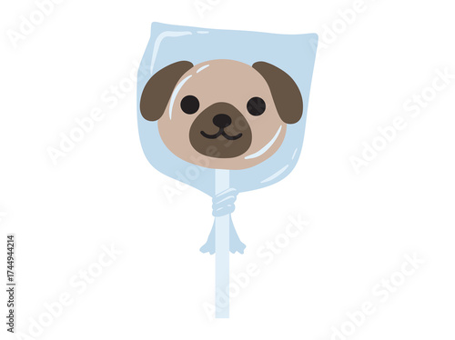 Zoo Animal Lolipop Clip Art 
